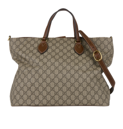 GG Shopper, Canvas/Leather, Beige, 493075, E/S, 2*